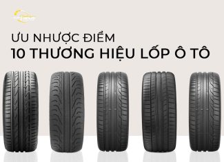 Top 10 Lốp xe ô tô dùng nhiều nhất hiện nay