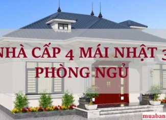 Chiêm ngưỡng top 13 mẫu nhà cấp 4 mái Nhật 3 phòng ngủ đẹp hút hồn