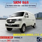 Bán xe tải Van SRM 868Kg 2 chỗ mới giá ưu đãi