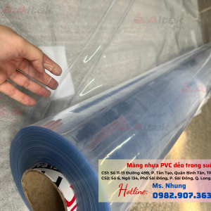 Màng nhựa PVC dẻo trong suốt giá gốc nhà xưởng