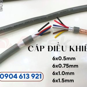 Dây cáp tín hiệu 6 lõi , cáp điều khiển 6×1.0mm chống nhiễu Altek Kabel