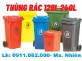 Bán thùng rác giá rẻ tại vĩnh long- Giảm giá khuyến mãi khi mua thùng rác 240l- lh 0911082000