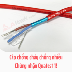 Cáp chống cháy chống nhiễu Altek Kabel – Chứng nhận Quatest 1