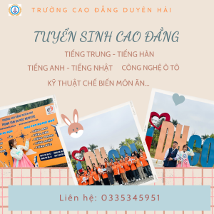 Hot – tuyển sinh hệ cao đẳng tại Hải Phòng