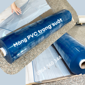 Màng Nhựa PVC Trong suốt (Màng gia áp)