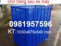 Sọt nhựa chở hàng sau xe máy dài 1m giá rẻ chất lượng cao