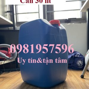 Can 30 lít, Can nhựa xanh 30 lít, can nhựa 30 lít vuông