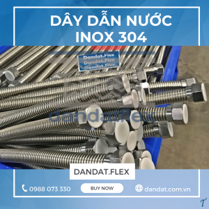 Ống dẫn nước inox ruột gà, ống luồn dây điện, dây dẫn nước inox 304, daydannuoc