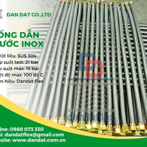 Dây dẫn nước, dây dẫn nước bình nóng lạnh, ống mềm cấp nước inox chịu nhiệt