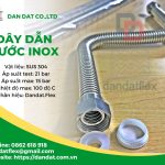 Dây dẫn nước, dây dẫn nước bình nóng lạnh, ống mềm cấp nước inox chịu nhiệt