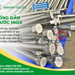 Dây dẫn nước nóng lạnh, dây cấp nước inox chịu nhiệt, ống mềm cấp nước inox ren trong