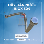 Ống dẫn nước inox ruột gà, ống luồn dây điện, dây dẫn nước inox 304, daydannuoc