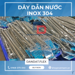 Ống dẫn nước inox ruột gà, ống luồn dây điện, dây dẫn nước inox 304, daydannuoc