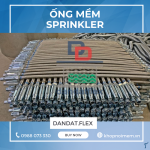 Ống mềm sprinkler, dây nối mềm inox cho sprịnkler, dây mềm chữa cháy, ống nối mềm PCCC