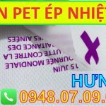 ⭐️✅【Nhãn ép nhiệt HƯNG THANH】đơn vị tiên phong trong lĩnh vực in ấn ✨✅