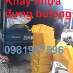 Khay nhựa đựng bulong, khay đựng linh kiện phụ tùng, khay nhựa đựng ốc vít