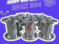 Khớp nối mềm công nghiệp,khớp nối mềm inox 304, khớp chống rung kim loại