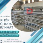 Khớp nối mềm nối bích chịu nhiệt, khớp nối chống rung inox, khớp nối mềm máy nén khí