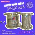 Khớp nối mềm công nghiệp,khớp nối mềm inox 304, khớp chống rung kim loại