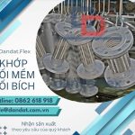 Khớp nối ren công nghiệp, khớp nối mềm inox 304, khớp nối mềm inox dẫn hóa chất, flexible hose