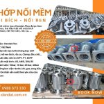 Khớp nối mềm inox, khớp nối chống rung máy bơm, khớp nối kim loại nối ren