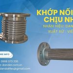 Khớp nối inox chống rung, khớp nối giảm chấn máy phát điện, khớp nối inox chịu nhiệt