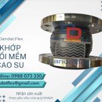 Khớp nối mềm nối bích chịu nhiệt, khớp nối chống rung inox, khớp nối mềm máy nén khí