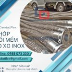 Khớp nối mềm xăng dầu, khớp nối mềm cho hệ lpg, khớp nối mềm inox chống rung, khopnoimem