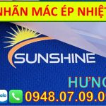 ⭐️✅【Nhãn ép nhiệt HƯNG THANH】đơn vị tiên phong trong lĩnh vực in ấn ✨✅