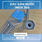 Ống dẫn nước inox ruột gà, ống luồn dây điện, dây dẫn nước inox 304, daydannuoc