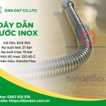 Dây dẫn nước bình nóng lạnh, ống cấp nước inox 304,dây dẫn nước mềm inox,dây dẫn nước