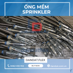 Ống mềm sprinkler, dây nối mềm inox cho sprịnkler, dây mềm chữa cháy, ống nối mềm PCCC