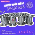 Khớp nối mềm công nghiệp,khớp nối mềm inox 304, khớp chống rung kim loại