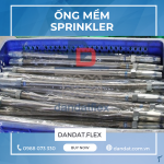 Ống mềm sprinkler, dây nối mềm inox cho sprịnkler, dây mềm chữa cháy, ống nối mềm PCCC