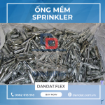 Ống mềm sprinkler, dây nối mềm inox cho sprịnkler, dây mềm chữa cháy, ống nối mềm PCCC