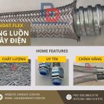 Ống ruột gà lõi thép, ống luồn dây điện, ống ruột gà inox bọc nhựa PVC, dây dẫn nước inox ruột gà