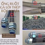 Ống thép luồn dây điện, ống ruột gà lõi thép bọc nhựa, ống ruột gà bọc nhựa PVC