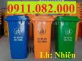 Chuyên sỉ thùng rác giá rẻ tại kiên giang- thùng rác 120l 240l- lh 0911082000