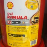 Dầu động cơ Shell Rimula R2 Extra 15W40 chính hãng, Giá tốt tại quận 12, TPHCM.