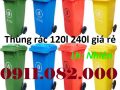 Tư vấn thùng rác nhựa, mua bán thùng rác nhựa giá rẻ- thùng rác 120l 240l 660l giá rẻ- lh 0911082000