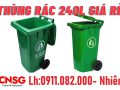 Địa chỉ mua thùng rác 120L 240L 660L uy tín giá rẻ tại vĩnh long- lh 0911082000