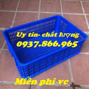 Thùng nhựa rỗng- khay nhựa hở, sọt công nghiệp