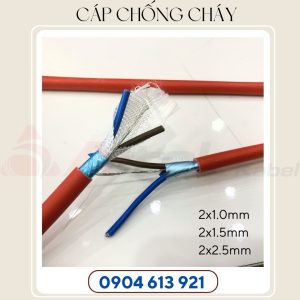 Cáp chống cháy chống nhiễu 2×1.0mm Altek Kabel