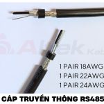 Cáp truyền thông RS485 vặn xoắn chống nhiễu 2 pair 24AWG Altek Kabel