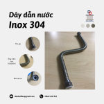 Dây dẫn nước nóng lạnh inox 304, Dây dẫn nước inox chịu nhiệt, Dây cấp nước nóng lạnh vòi Lavabo, Dây mềm nối đầu phun Sprinkler