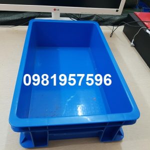 Khay nhựa đựng linh kiện B2, hộp nhựa đặc B2, khay phụ tùng, sóng nhựa bít, thùng nhựa có nắp, khay nhựa có nắp