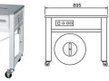 Máy siết dây đai thùng Chali JN600