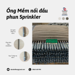 Ống nối mềm cứu hỏa | Ống mềm inox nối đầu phun Sprinkler | Ống mềm Sprinkler PCCC | Ống mềm dẫn nước inox