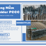 Ống nối mềm cứu hỏa | Ống mềm inox nối đầu phun Sprinkler | Ống mềm Sprinkler PCCC | Ống mềm dẫn nước inox