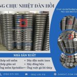 Ống chôn bê tông, ống thép chôn bê tông, Ống ruột gà sắt bịt 1 đầu dày 0.6mm